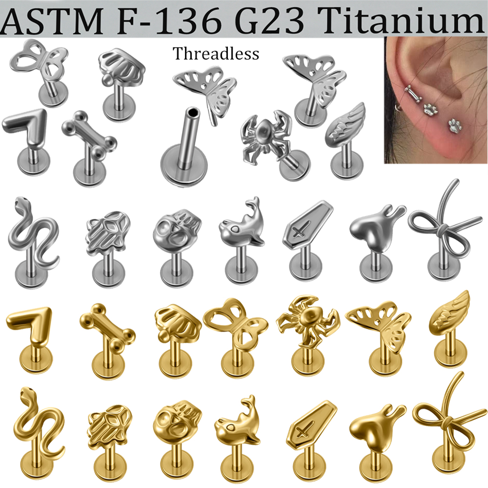 2/1 szt. G23 Solidny Tytan Bez – Body Jewelry Etc recenzja i cena