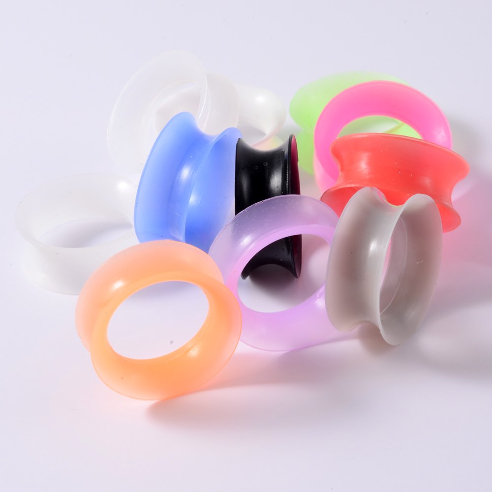 2 szt. Silikonowe zatyczki do  – Body Jewelry Ear Gauges recenzja i cena